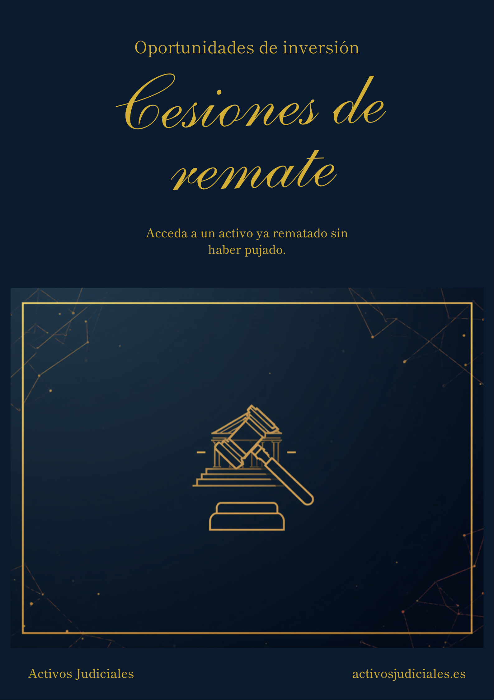 Cesiones de remate - Activos Judiciales